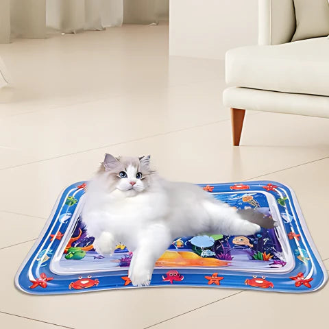 AquaPaws - Alfombra de agua interactiva para gatos