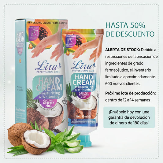 Crema flylcaf Rejuvenecedora -  Intensiva para Manos